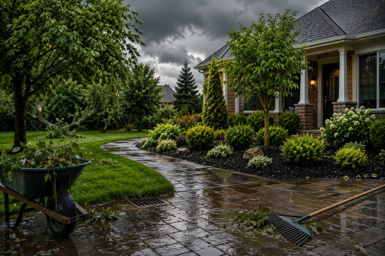 Summer Storm Preparation for Outside Your Home