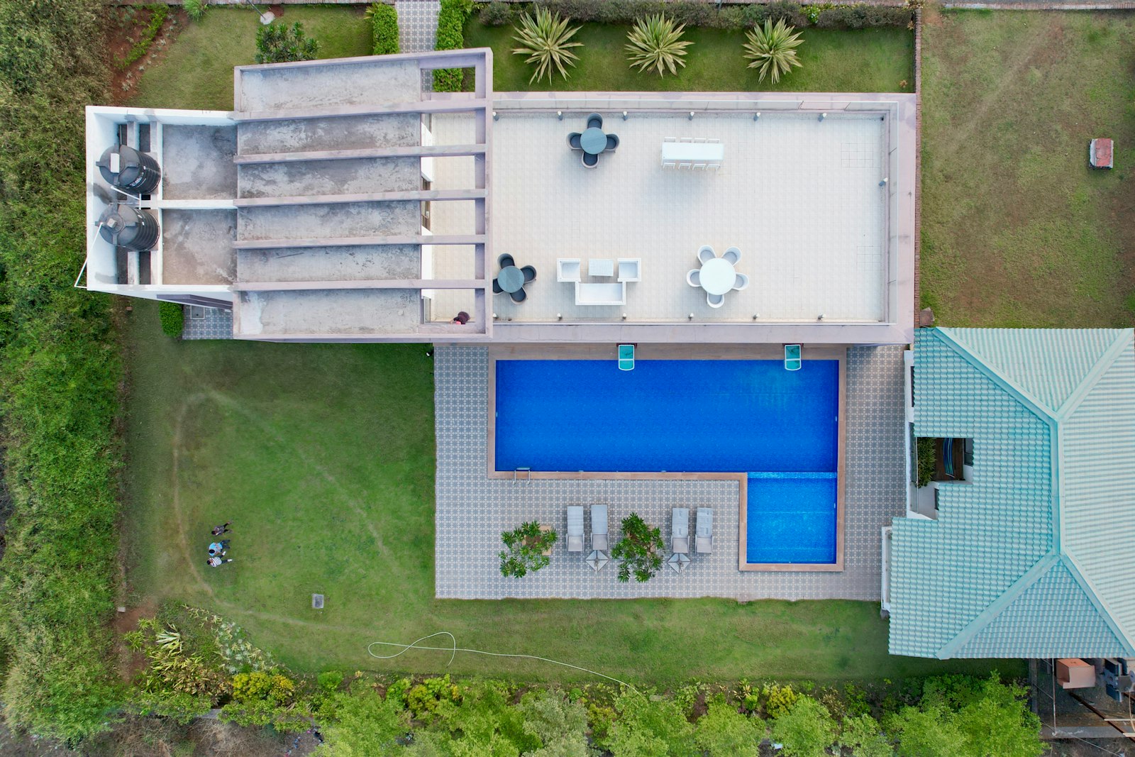 3D landscape design in Michigan for a planned backyard and pool