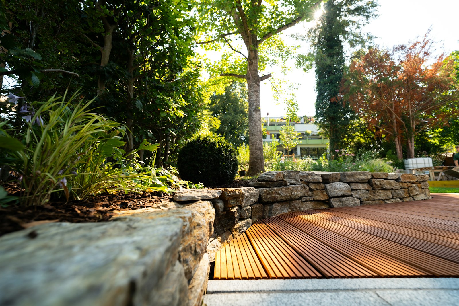 Landscape renovation cost in Oakland County for a finished patio and garden